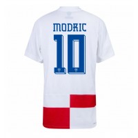 Camisa de Futebol Croácia Luka Modric #10 Equipamento Principal Europeu 2024 Manga Curta